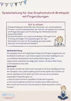 Vorschau - Spiele - Graphomotorik Brettspiel mit Fingerbewegungen - Seite 2