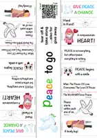Vista previa - Decoración del aula - Peace To Go - Cards for Peace To Take Away 🕊 PAZ - página 1
