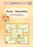 Vorschau - Bildkarten - Reihentransparenz Kirche - Haus Gottes - Deckblatt