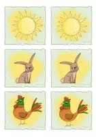 Vorschau - Fördermaterial/Inklusion - Partner finden Frühling Vorschule/Klasse 1/DaZ - DaF - Seite 2