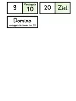 Vorschau - Spiele - Domino : verdoppeln und halbieren bis 20 - Seite 2