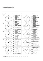 Aperçu - Feuilles d'exercices - L'heure pour les cours d'espagnol (Kit pédagogique) - Page de couverture