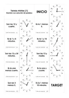 Aperçu - Jeux - L'heure (dominos) pour les cours d'espagnol - Page 3