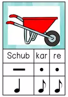 Vorschau - Unterrichtsreihen - Rhythmus Grundschule – Rhythmusbausteine „Im Garten“ (Tafelmaterial, Bildkarten & Musik Klasse 1–4) - Seite 2