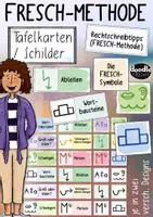Vorschau - Poster - FRESCH-Methode zur Rechtschreibung - Tafelkarten - Deckblatt