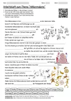 Vorschau - Arbeitsblätter - Lernposter + Arbeitsblatt "Höhlenmalerei" + Onlineübung & MP3 + Mindmap + Infografik - Seite 1