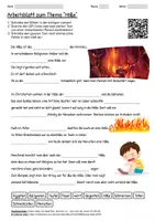 Vorschau - Arbeitsblätter - Arbeitsblatt "Hölle" + Onlineübung & MP3 + Infografik - Deckblatt