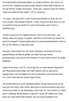 Aperçu - Texte - Texte de lecture niveau 3/4 allemand "Gartenarbeit mit Hindernissen" - Page 1