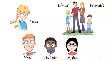Vorschau - Präsentationen/Tafelbilder - Bilderbuchkino LINA - Und was kann ICH (mit Text) - Seite 1