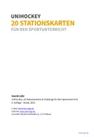 Vorschau - Stationenlernen - Unihockey: 20 Stationskarten & Challenge für den Sportunterricht - Seite 1
