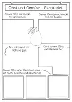 Vorschau - Stundenentwürfe - Obst & Gemüse Unterrichtsreihe - Arbeitsblätter, Deckblatt und Texte - Seite 2