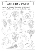 Vorschau - Stundenentwürfe - Obst & Gemüse Unterrichtsreihe - Arbeitsblätter, Deckblatt und Texte - Seite 3