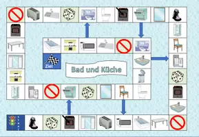 Vista previa - Juegos / Gamificación - Juego de mesa "Bad und Küche" Alemán - página 2