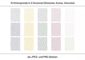 Vorschau - selbst erstellte Cliparts/Grafiken - Hintergründe - Set 1 | 15 Hintergründe - Seite 2
