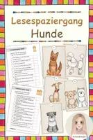 Vorschau - Arbeitsblätter - Lesespaziergang Hunde - 1. und 2. Klasse - Deckblatt