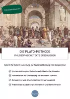 Vorschau - Arbeitsblätter - Die PLATO-Methode - Philosophische Texte erschließen - Deckblatt