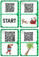 Vorschau - Arbeitsblätter - QR-Code Storywalk - Christmas in Australia - Seite 1