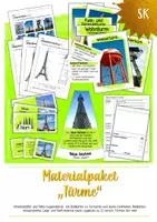 Vorschau - Unterrichtsreihen - Materialpaket "Türme" (ab Klasse 2) - Deckblatt