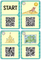 Vorschau - Text - At the sea - QR-Code Storywalk - Seite 1