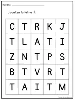 Vorschau - Arbeitsblätter - Cartilla fonética - Lectoescritura - Letra T - Seite 3