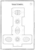 Vorschau - Mal- und Bastelvorlagen - Ostern - Osterwürfel - Seite 2