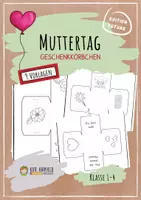 Vorschau - Mal- und Bastelvorlagen - 🩷 Muttertag - Geschenkkörbchen - Deckblatt