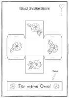 Vorschau - Mal- und Bastelvorlagen - 🩷 Muttertag - Geschenkkörbchen - Seite 3