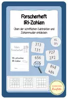 Vorschau - Unterrichtsreihen - IRI-Zahlen (Schriftliche Subtraktion und Zahlenmuster) - Deckblatt