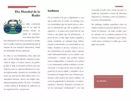 Vista previa - Tarjetas / Manipulativos - Tríptico / Folleto / La Radio - página 2