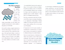 Vista previa - Tarjetas / Manipulativos - Tríptico / Folleto / Meteorológico Mundial - página 2