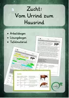 Vorschau - Stundenentwürfe - Materialpaket: Tiere im naturwissenschaftlichen Unterricht - Seite 1
