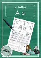 Aperçu - Feuilles d'exercices - La lettre - A - des exercices - Page de couverture