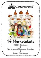Vorschau - Poster - 14 Merkplakate Deutsch Grundschule - Deckblatt