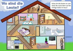 Aperçu - Autre type de ressources - Jeu magnétique / jeu de placement "Wo sind die Leute?" Allemand - Page 1