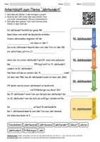 Vorschau - Arbeitsblätter - Lernposter + Arbeitsblatt "Jahrhundert" + Onlineübung & MP3 + Mindmap + Infografik - Seite 1