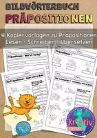 Vorschau - Arbeitsblätter - Materialpaket Deutsch Lernen: Bildwörterbuch - Sparpaket - Seite 1