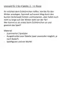 Vorschau - Spiele - Lesespiel Herbst (zwei Lesestufen) - Seite 1
