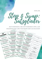 Vorschau - Spiele - Spiel 'Stop & Swap' - Satzglieder - Deckblatt
