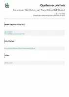 Vorschau - Arbeitsblätter - Lies und male "Mein Wohnzimmer" Thema Wohnen DaZ / Deutsch - Seite 2