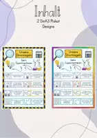 Vorschau - Stundenentwürfe - Plakat: Unsere Stromregeln beim Experimentieren - Seite 1