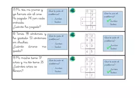 Vista previa - Unidades / Secuencias / Situaciones de Aprendizaje - Problemas matemáticas 1er ciclo Educación Primaria - página 3