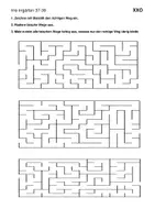 Vorschau - Arbeitsblätter - 33 irre Irrgärten - lustige Labyrinthe (nur die mittlere von 3 Differenzierungsstufen) - Seite 3