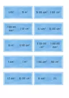 Vorschau - Spiele - Domino Mathe - Volumeneinheiten Raumgeometrie (Printdatei) - Seite 1