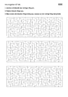 Vorschau - Arbeitsblätter - 33 irre Irrgärten - lustige Labyrinthe (nur die schwere von 3 Differenzierungsstufen) - Seite 2