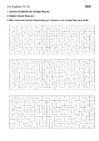 Vorschau - Arbeitsblätter - 33 irre Irrgärten - lustige Labyrinthe (nur die schwere von 3 Differenzierungsstufen) - Seite 3