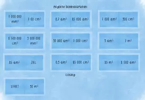 Vorschau - Spiele - Interaktives Domino - Volumeneinheiten - Seite 2