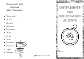 Vista previa - Refuerzo / NEE / Materiales de apoyo - ORIENTACIÓ AL ESPAI - página 1