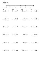 Vorschau - Arbeitsblätter - Einfache Rechen-Übungsblätter - Platzhalteraufgaben im ZR von 0 bis 5 (komplett mit allen 3 Differenzierungsstufen) - Seite 1