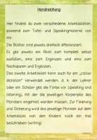 Vorschau - Arbeitsblätter - ENGLISCH Sequenz Body parts (numbers, colours) Einführung, Wiederholung und Sicherung Bundle - Seite 3