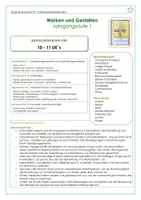 Vorschau - Unterrichtsreihen - Materialpaket Sequenzpläne - WG Werken und Gestalten 1. - 4. Jgst - Seite 1